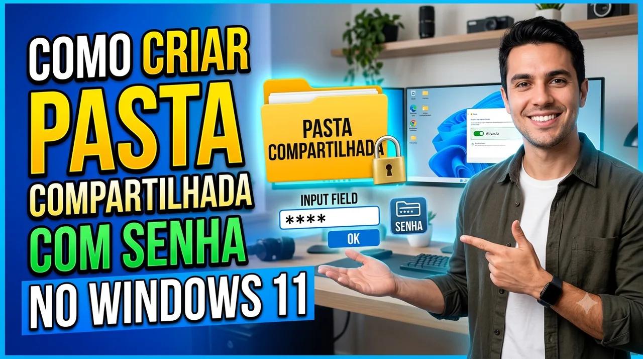 Como Criar uma Pasta Compartilhada com Senha no Windows 11