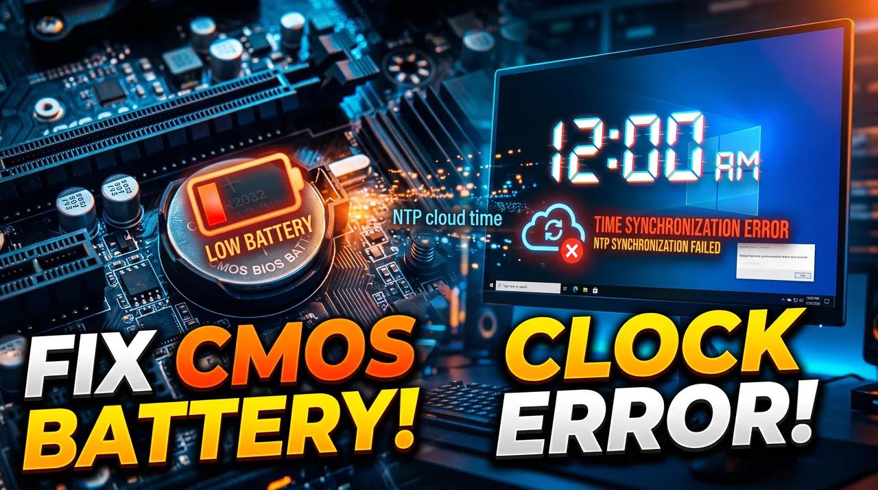Bateria da BIOS descarregou? Como sincronizar data e hora automaticamente no Windows com o NetTime