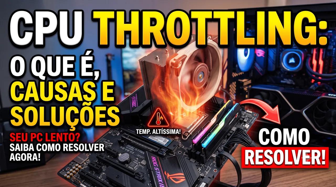 CPU Throttling: O que é, o que causa e como resolver
