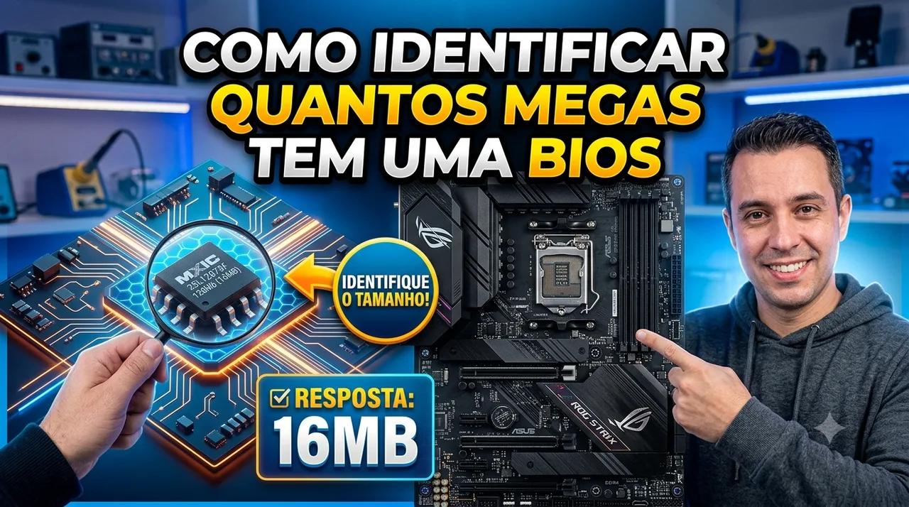 Como Identificar Quantos Megas Tem uma BIOS