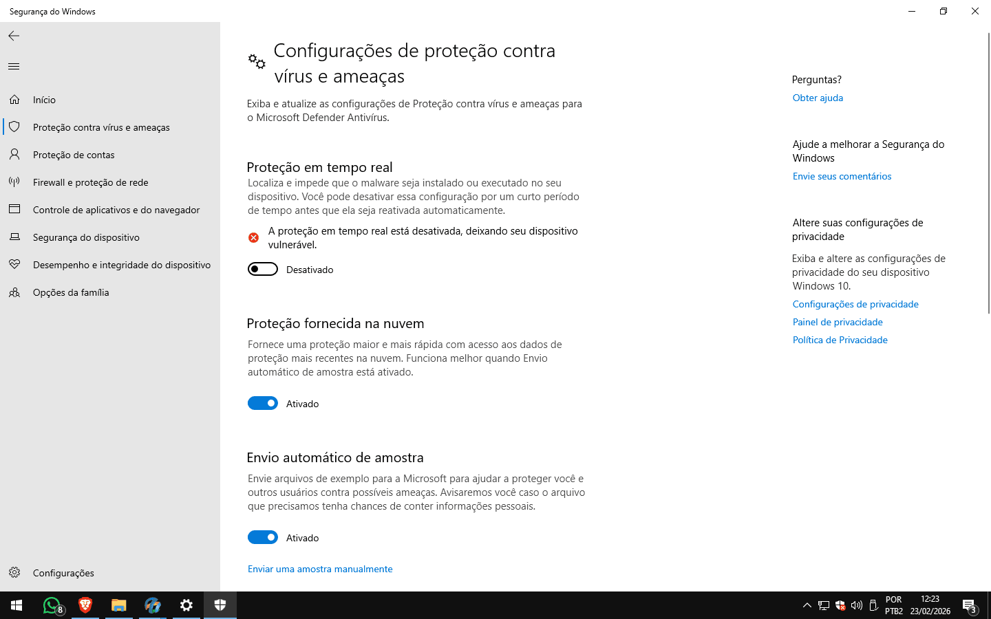 Como desativar o Windows Defender (Normal)