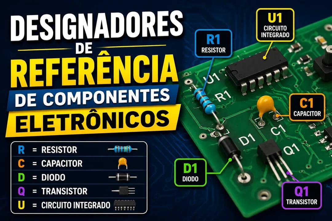 Designadores de Referência de Componentes Eletrônicos
