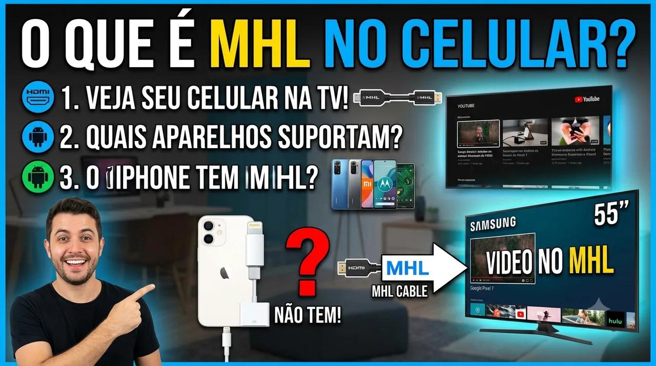 O que é MHL no celular? Quais aparelhos suportam e o iPhone tem?