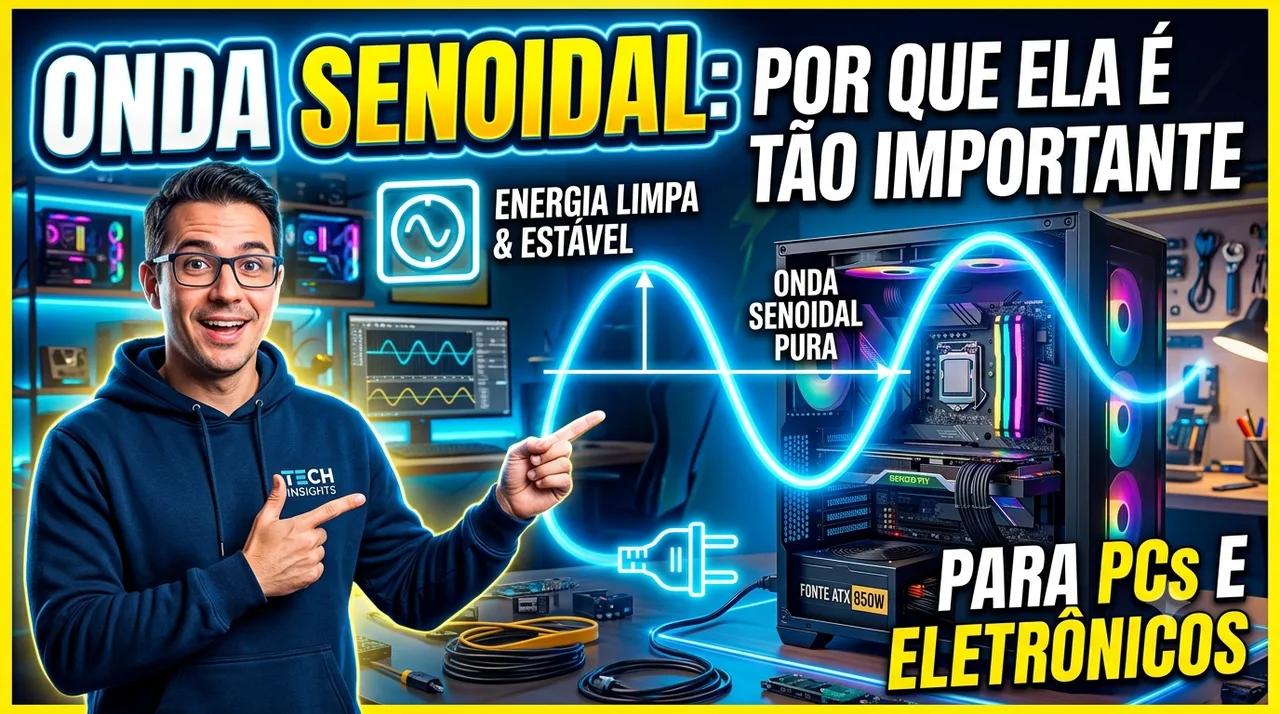 Onda Senoidal: Por que ela é Tão Importante para PCs e Eletrônicos