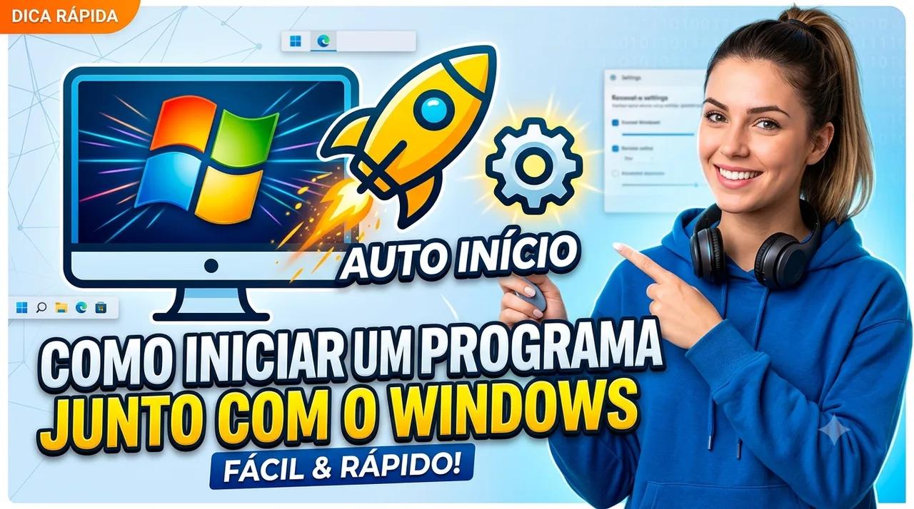 Como Iniciar um Programa Junto com o Windows