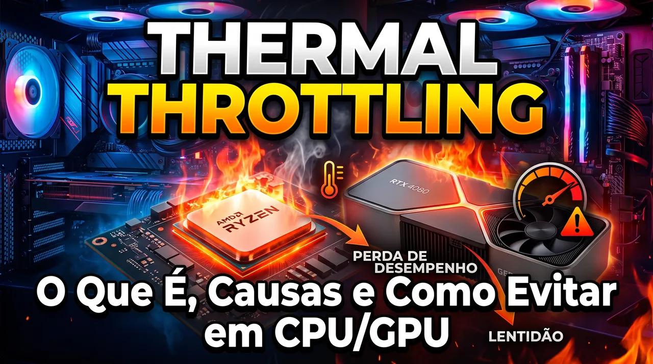 Thermal Throttling: O Que É, Causas e Como Evitar em CPU/GPU