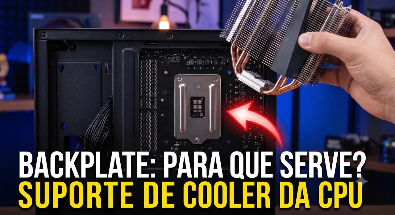 Backplate: para que serve o suporte de cooler da CPU