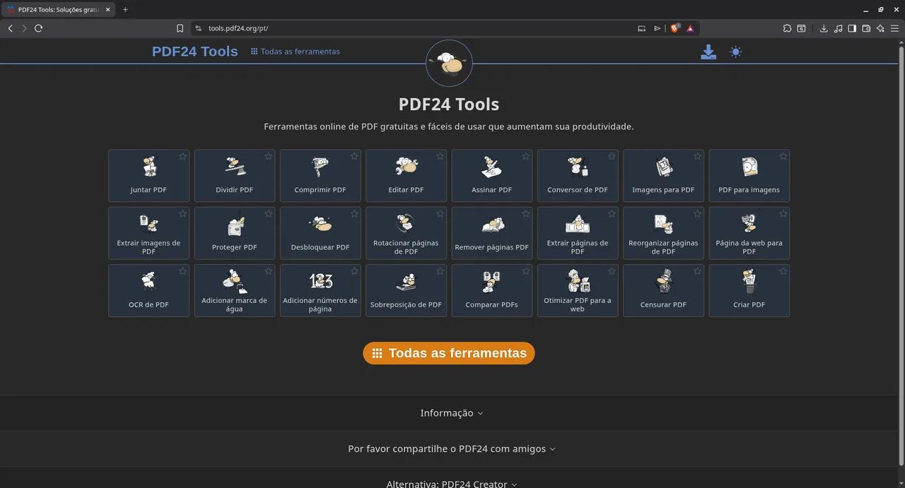 Qual melhor site para editar PDF gratuitamente e totalmente online