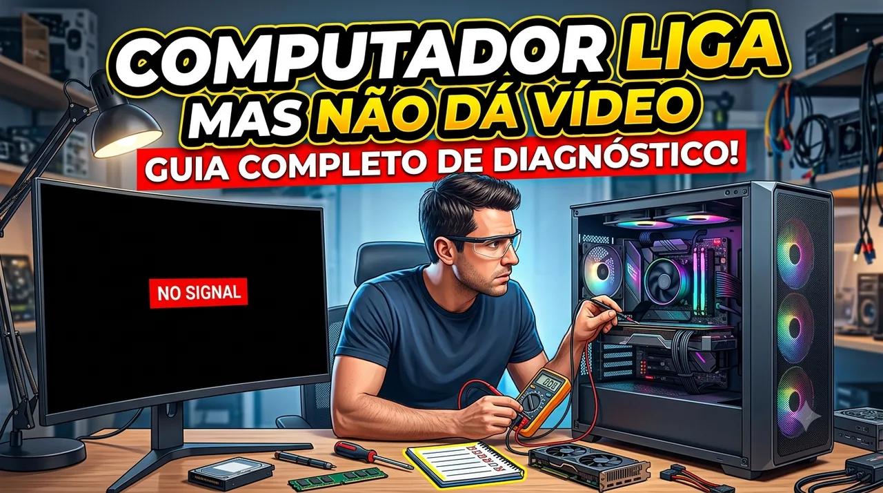 Computador Liga mas Não Dá Vídeo: Guia Completo de Diagnóstico