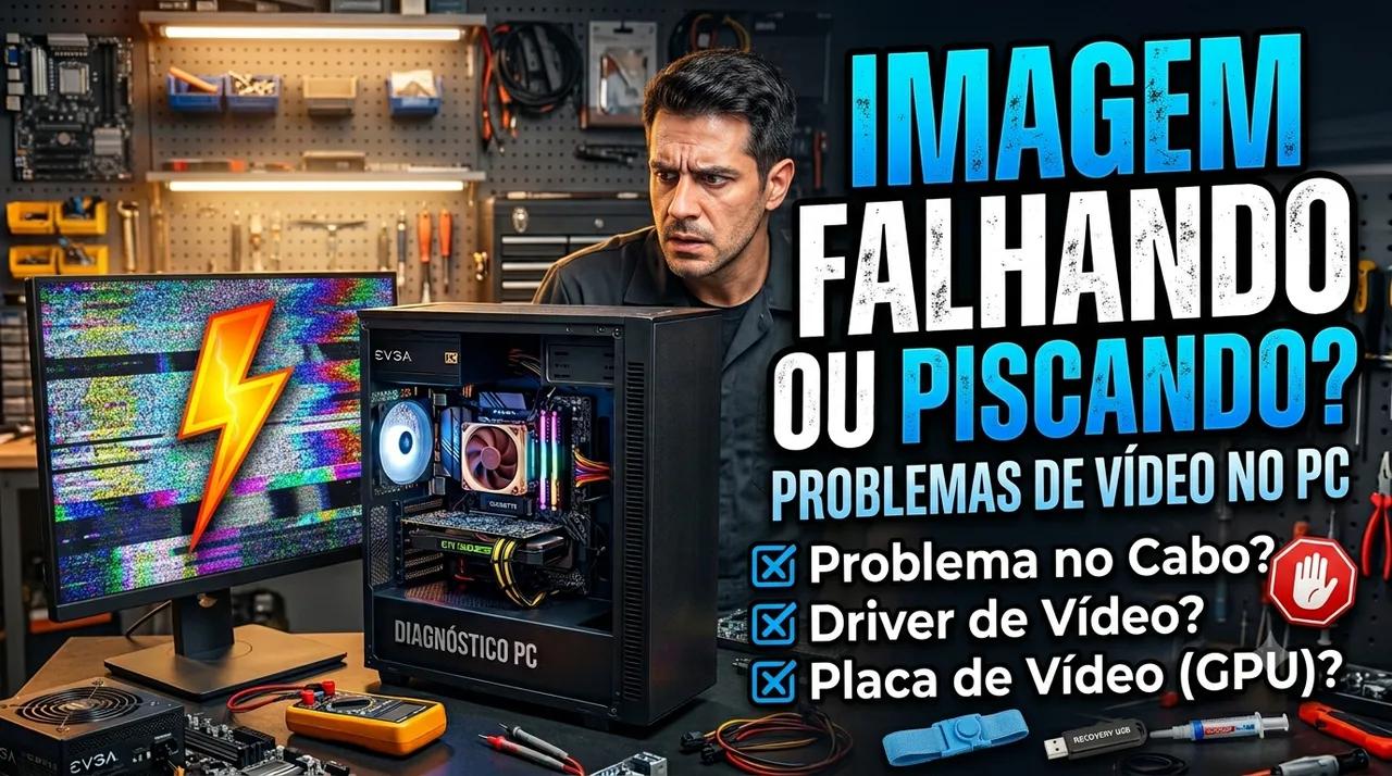 Computador com Imagem Falhando ou Piscando