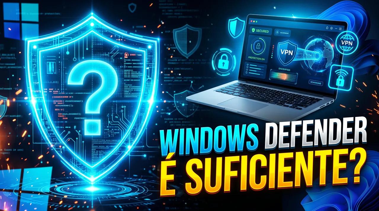 Windows Defender é suficiente? Melhor antivírus e melhores VPNs: o cenário mudou muito