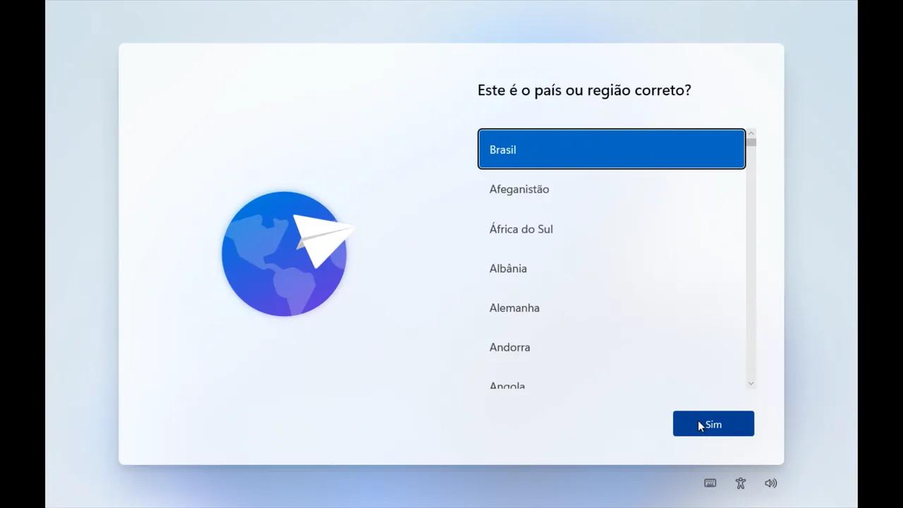Como voltar para tela de instalação do Windows 11