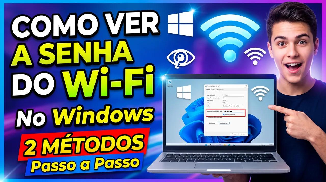 Como ver a senha do Wi-Fi no Windows (2 métodos passo a passo)