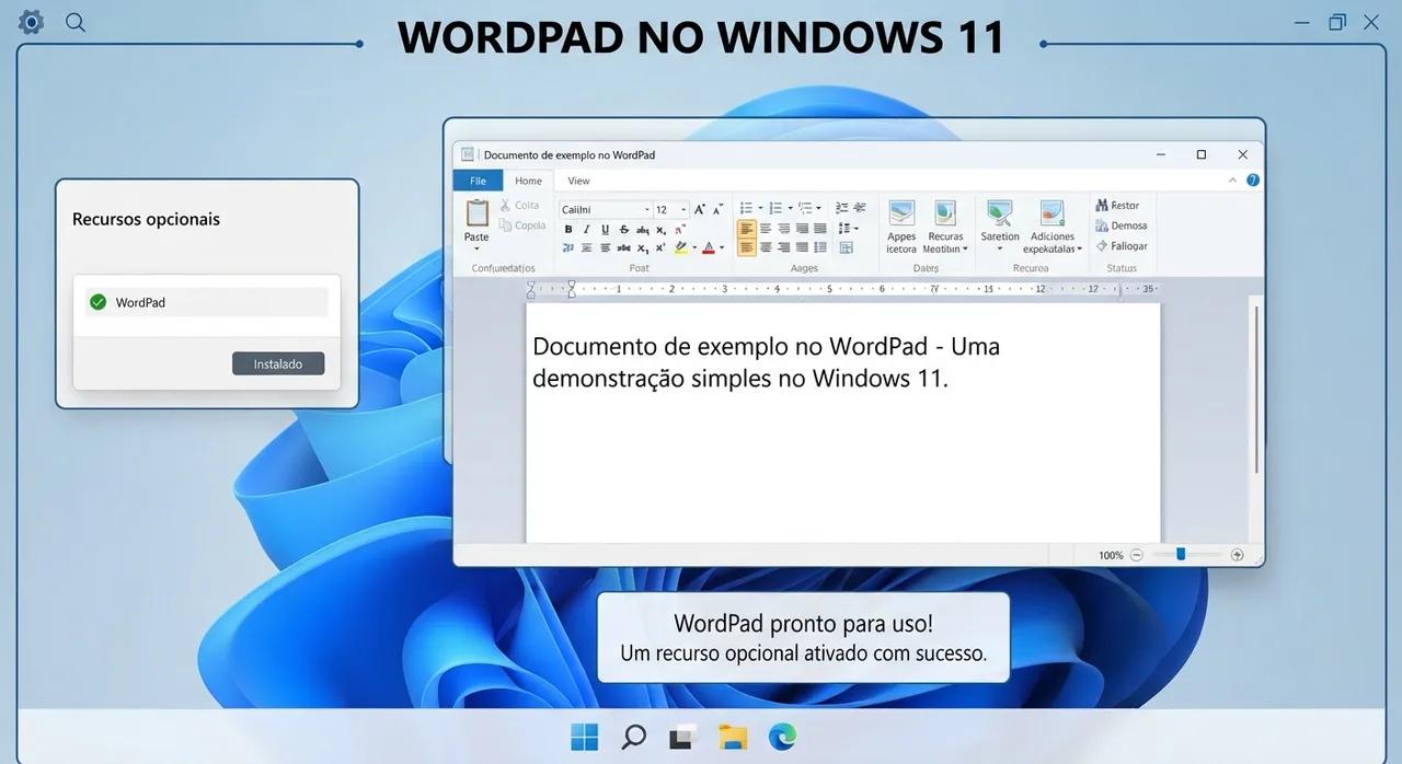 Como instalar o WordPad no Windows 11 (passo a passo completo)