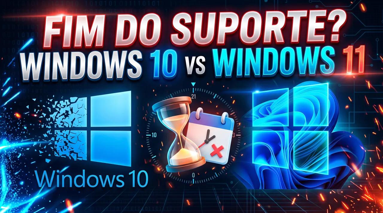Quando termina o suporte do seu Windows? Fim do Windows 10 e até quando vai o Windows 11