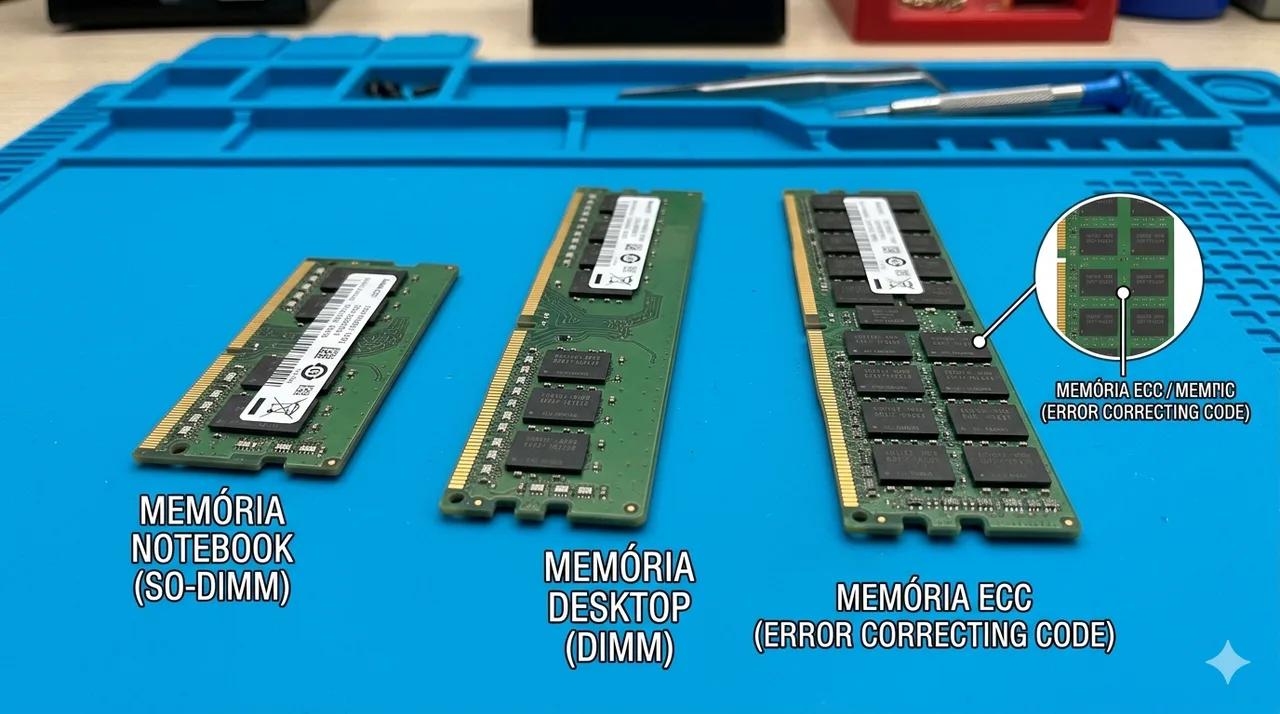 Como saber quantos gigas de memoria RAM meu computador tem e qual barramento