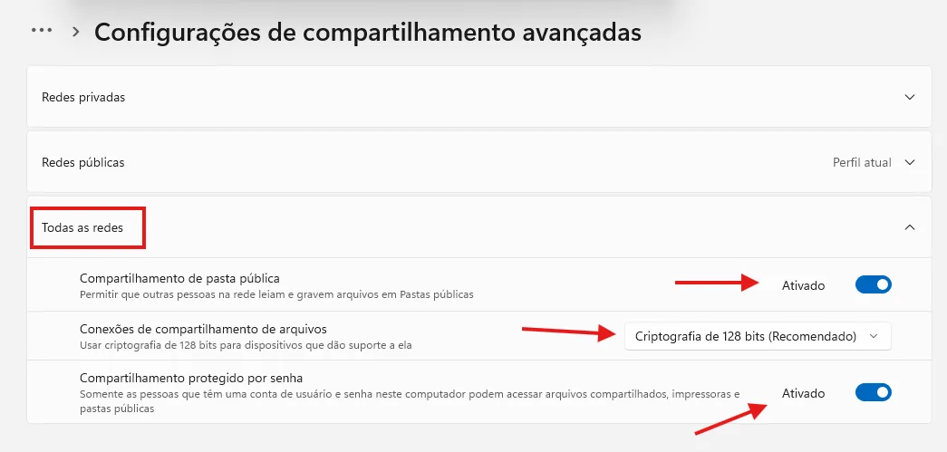 Todas as redes
