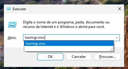 lusrmgr.msc