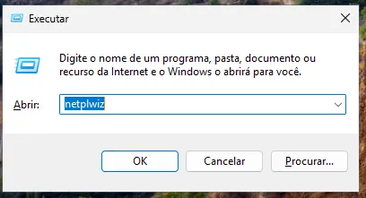 netplwiz